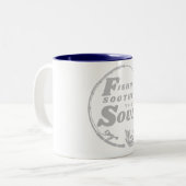 魚釣りソウズザソウル ツートーンマグカップ (正面左)