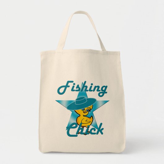 魚釣りチック#7 トートバッグ (正面)
