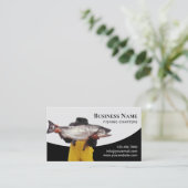 魚釣りチャーターズプロフェッショナルフィッシャーマン 名刺 (スタンド正面)