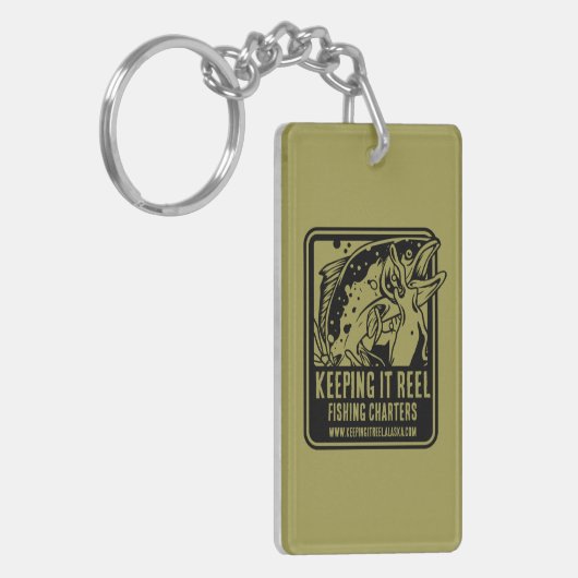 魚釣りチャーター及びクラブアクセサリー キーホルダー (正面左)