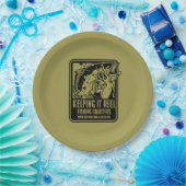 魚釣りチャーター及びクラブアクセサリー ペーパープレート (パーティー)