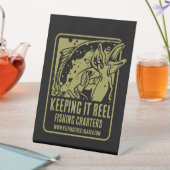 魚釣りチャーター及びクラブアクセサリー 台座サイン (インサイチュ)