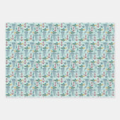 魚釣りテーマ ラッピングペーパーシート (正面3)