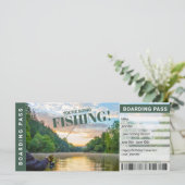 魚釣りトリップ驚きのリビールギフト証明書 (スタンド正面)