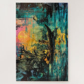 魚釣りトリップ – 閑静魚釣りホール ジグソーパズル (縦)