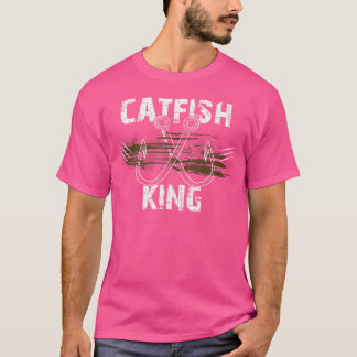 魚釣りナマズ魚釣りロッドリール魚釣り Tシャツ