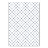 魚釣りネットテーブル番号スチールブルー テーブルナンバー (裏面)