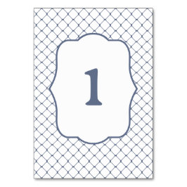 魚釣りネットテーブル番号スチールブルー テーブルナンバー