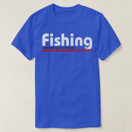 魚釣りハスラープレミアム Tシャツ (デザイン正面)