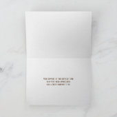 魚釣りハット悔やみや弔慰サンキューカード カード (内部)