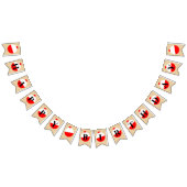 魚釣りハッピーバースデーボバー バンティングフラッグ (全)