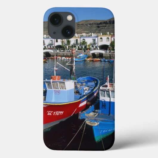 魚釣りハーバー、プエルト·デ·モーガン、グラン·カナリア Case-Mate iPhoneケース (裏面)