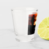 魚釣りバチュラーパーティ魚釣り恋人魚釣りパーティー ショットグラス (左)