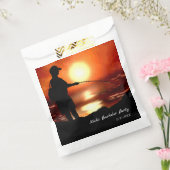 魚釣りバチュラーパーティ魚釣り恋人魚釣りパーティー フェイバーバッグ (封をした状態)