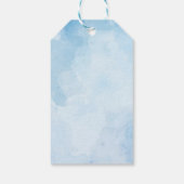 魚釣りバースデーパーティーサンキューユーラベル ギフトタグ (裏面)