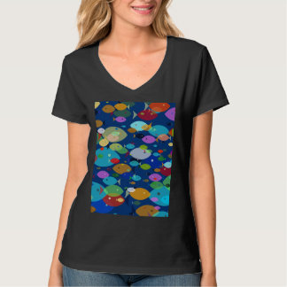 魚釣りパターン35 Tシャツ