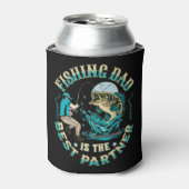 魚釣りパパはパートナー最高のである 缶クーラー (缶正面)