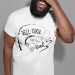 魚釣りパパ |リールクールパパ |父の日 Tシャツ<br><div class="desc">魚釣りパパ |リールクールパパ |父の日Tシャツ</div>