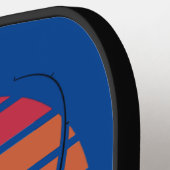 魚釣りパーソナライズされた学士週末 ピックルボールラケット (左詳細)