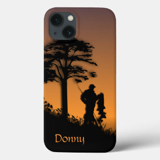 魚釣りパーソナライズされた iPhone 13ケース