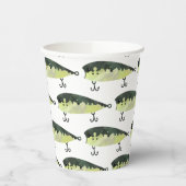 魚釣りパーティー紙カップ 紙コップ (左)
