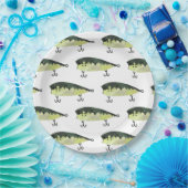 魚釣りパーティー紙プレート ペーパープレート (パーティー)