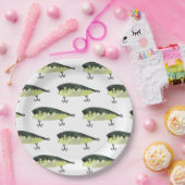 魚釣りパーティー紙プレート ペーパープレート (パーティー)