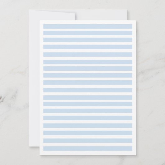 魚釣りパーティー、ファースト誕生日、魚釣り招待状 招待状 (裏面)