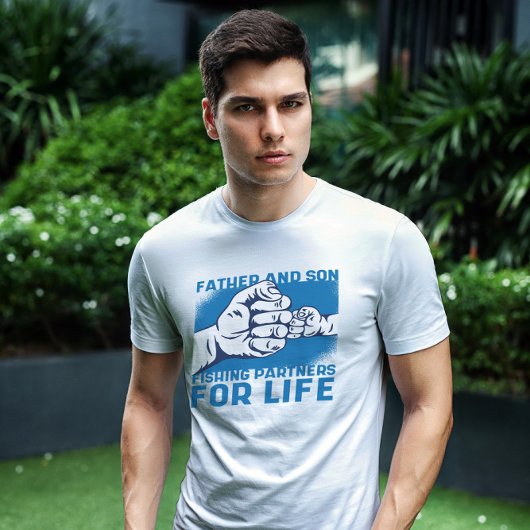 魚釣りパートナー Tシャツ