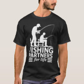 魚釣りパートナー Tシャツ (正面)