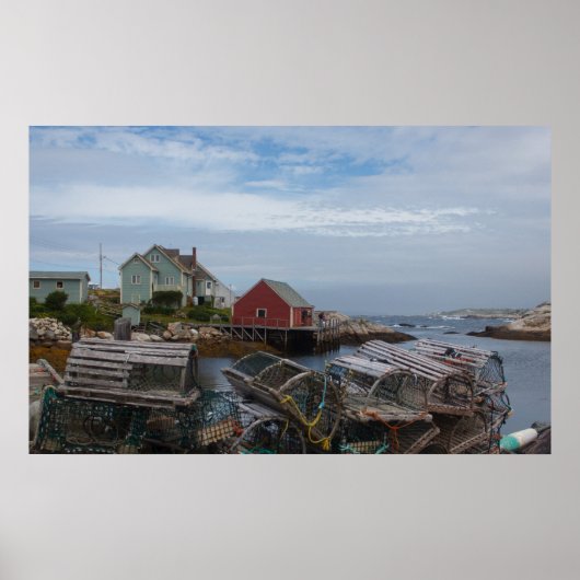 魚釣りビレッジトラップ ポスター (正面)