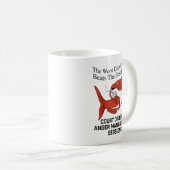 魚釣りビートの最も悪い最高の日は床の日 コーヒーマグカップ (正面右)