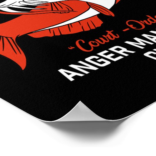 魚釣りビートの最も悪い最高の日は床の日 ポスター (角)