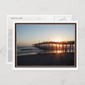 魚釣りピアアグロー ポストカード (正面/裏面)