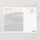 魚釣りピアアグロー ポストカード (裏面)