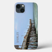 魚釣りピアバイシャーリーテイラー Case-Mate iPhoneケース (裏面)