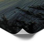 魚釣りピアメッシーベイサウス ポスター (角)