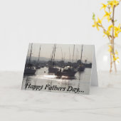 魚釣りファーザーズデイカード カード (黄色い花)