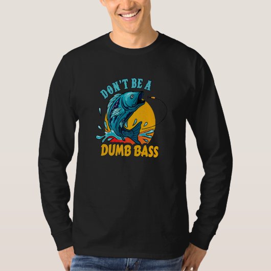 魚釣りフィッシャーズバスフィッシュ Tシャツ (正面)