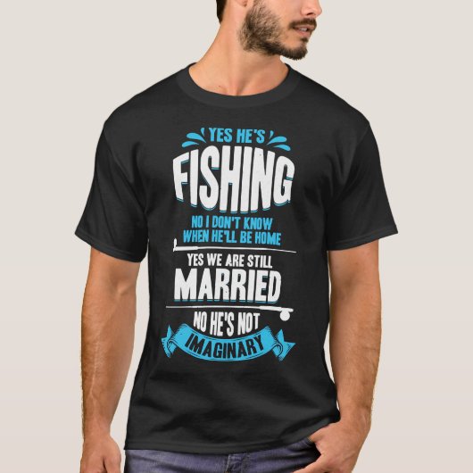 魚釣りフィッシャーフィッシャーマンズワイア Tシャツ (正面)