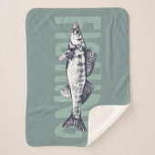 魚釣りフィッシャーマンズ シェルパブランケット (正面)