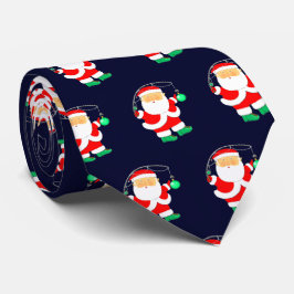 魚釣りフィッシャーマンホリデーギフト ネクタイ