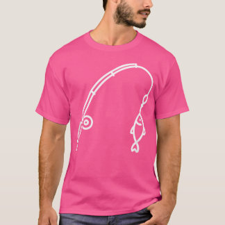 魚釣りフィッシュキャッチフィッシュレイクロッドアングラー魚釣りCl Tシャツ