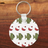 魚釣りフィッシュボバー キーホルダー (正面)