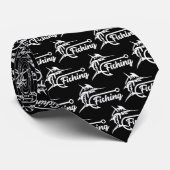 魚釣りフックメンズ ネクタイ (ロール)