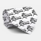 魚釣りフックメンズ ネクタイ (ロール)