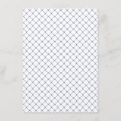 魚釣りフック結婚リングや輪エンクロージャカードクラフト エンクロージャーカード (裏面)