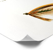 魚釣りフライ#3 ポスター (角)