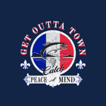 魚釣りフランスバストーナメントルアーベイトTシャツ