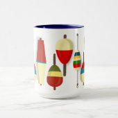 魚釣りフロート マグカップ (中央)